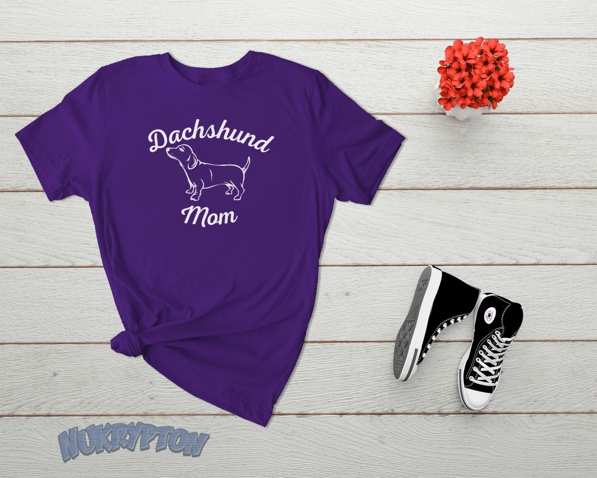 Dachshund Mom Shirt - NuKrypton T-Shirts