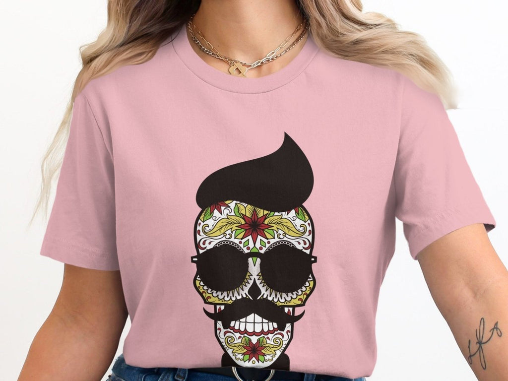 Dapper Skull Swagger Day of the Dead T-Shirt - NuKrypton T-Shirts MD - 69945389