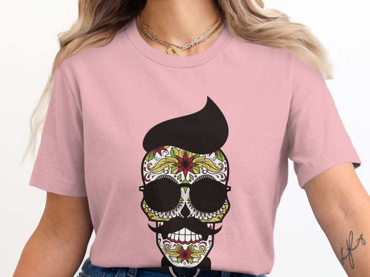Dapper Skull Swagger Day of the Dead T-Shirt - NuKrypton T-Shirts MD - 69945389