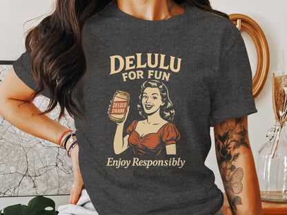DeLulu For Fun - Dark Edition Shirt - NuKrypton T-Shirts