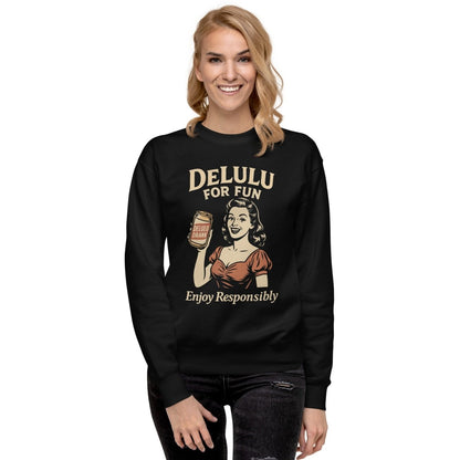 DeLulu For Fun - Dark Edition Sweatshirt - NuKrypton Sweatshirts