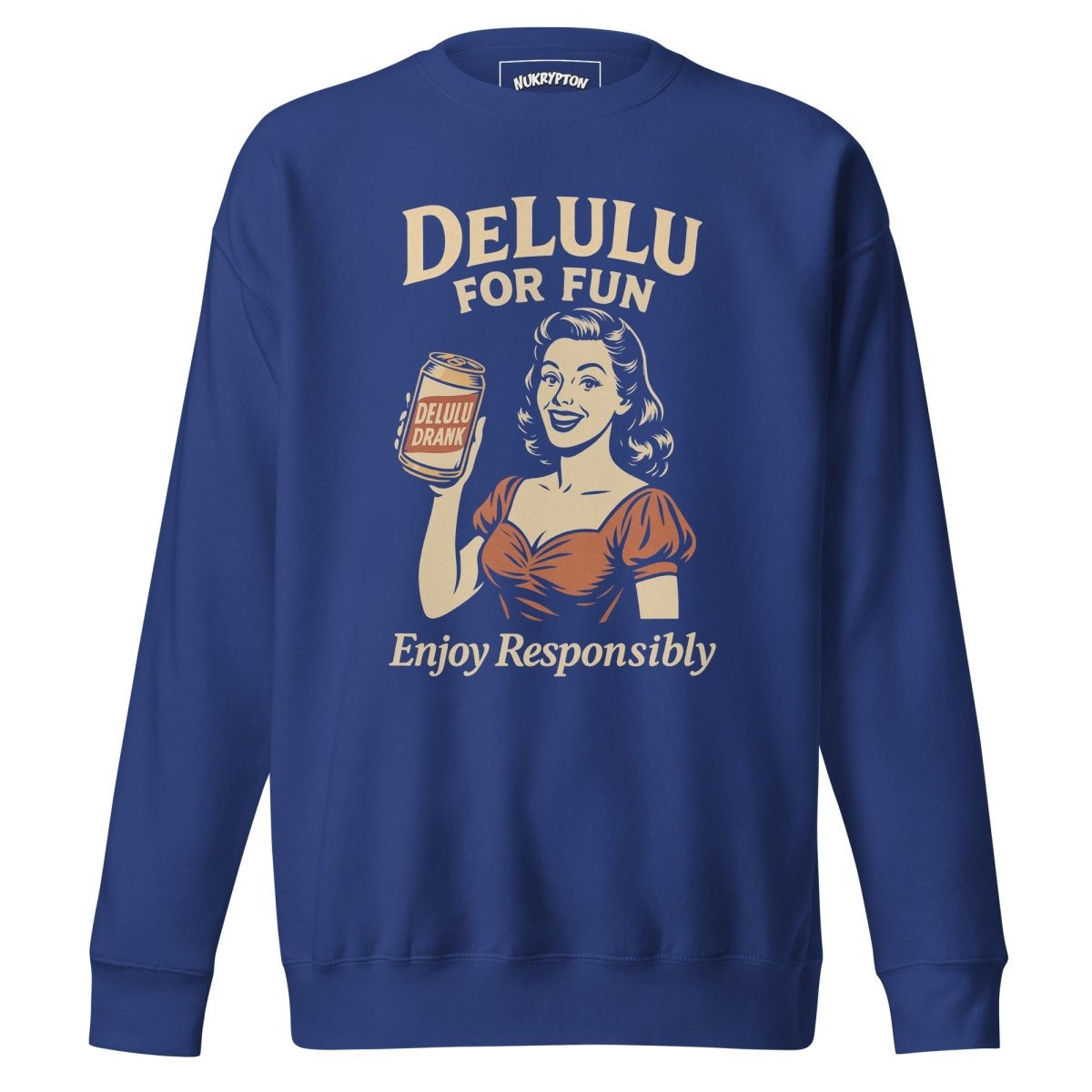 DeLulu For Fun - Dark Edition Sweatshirt - NuKrypton Sweatshirts