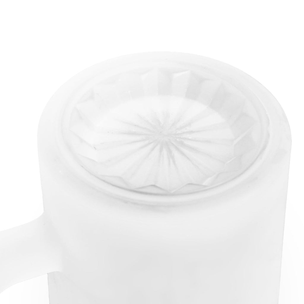 DeLulu For Fun - Frosted Beer Stein 16oz - NuKrypton Glassware 1109