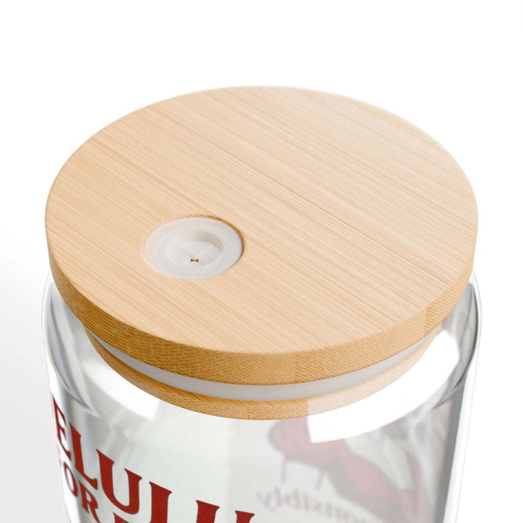 DeLulu For Fun - Glass Tumbler (16oz) - NuKrypton Tumblers 34737252700952364940