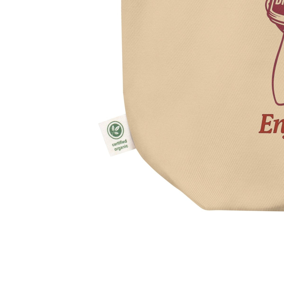 DeLulu For Fun - Khaki Tote Bags - NuKrypton Tote Bags