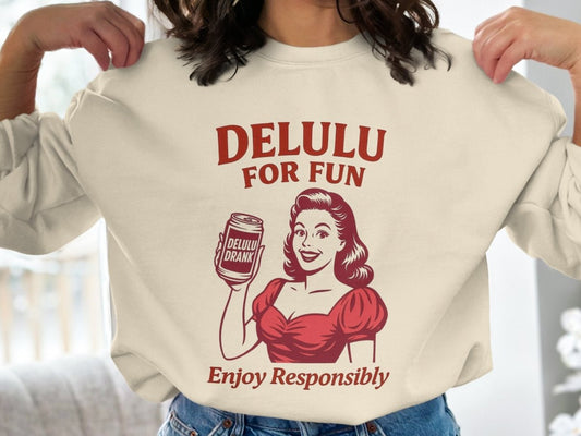 DeLulu For Fun - Light Edition Sweatshirt - NuKrypton Sweatshirts 5170082_11244