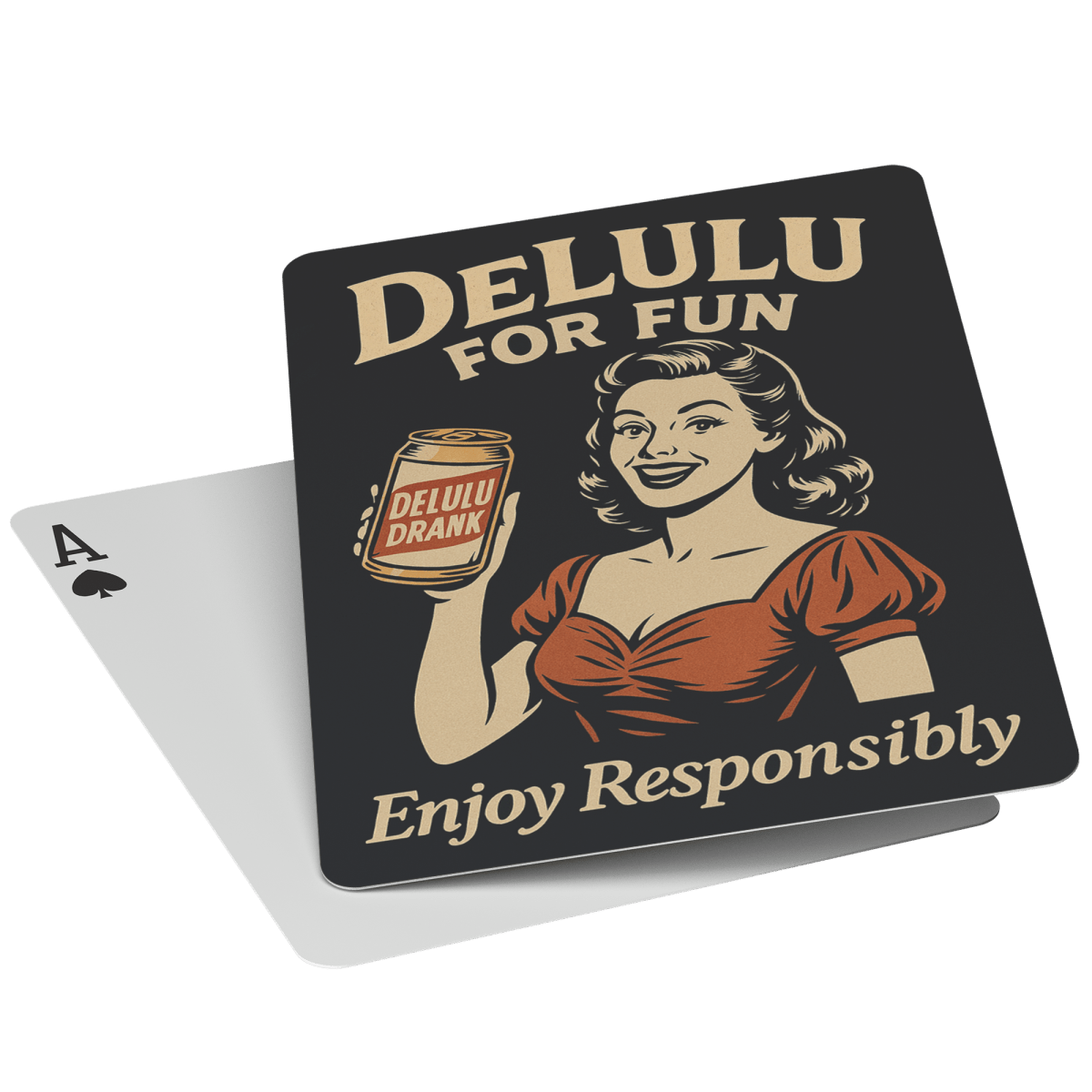 DeLulu For Fun - Playing Card Deck - NuKrypton Playing Cards 10037