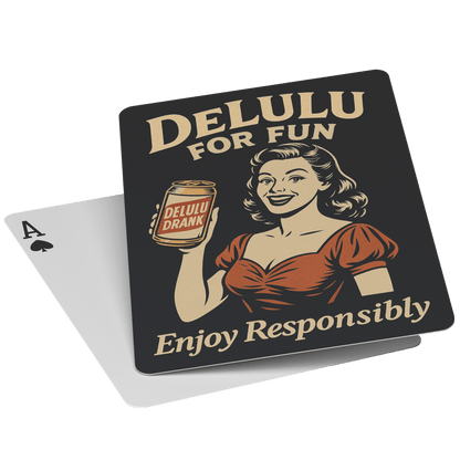 DeLulu For Fun - Playing Card Deck - NuKrypton Playing Cards 10037