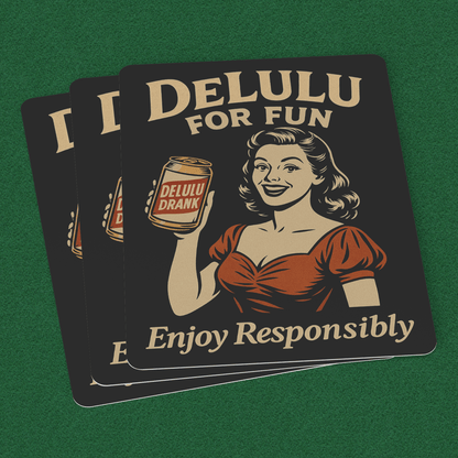 DeLulu For Fun - Playing Card Deck - NuKrypton Playing Cards 10037
