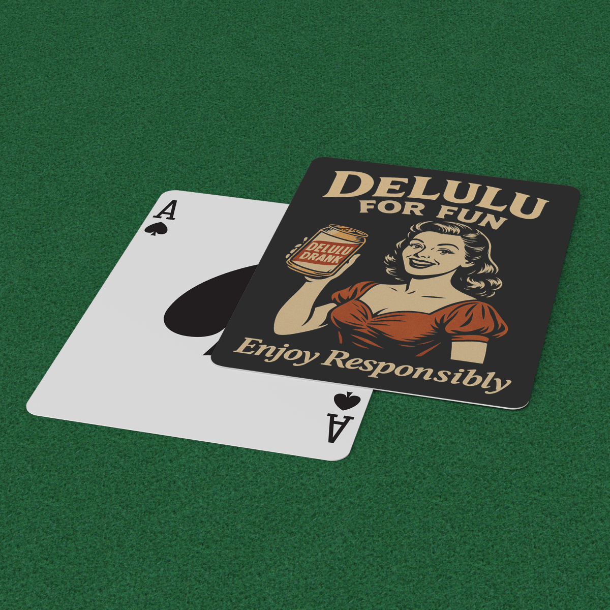 DeLulu For Fun - Playing Card Deck - NuKrypton Playing Cards 10037