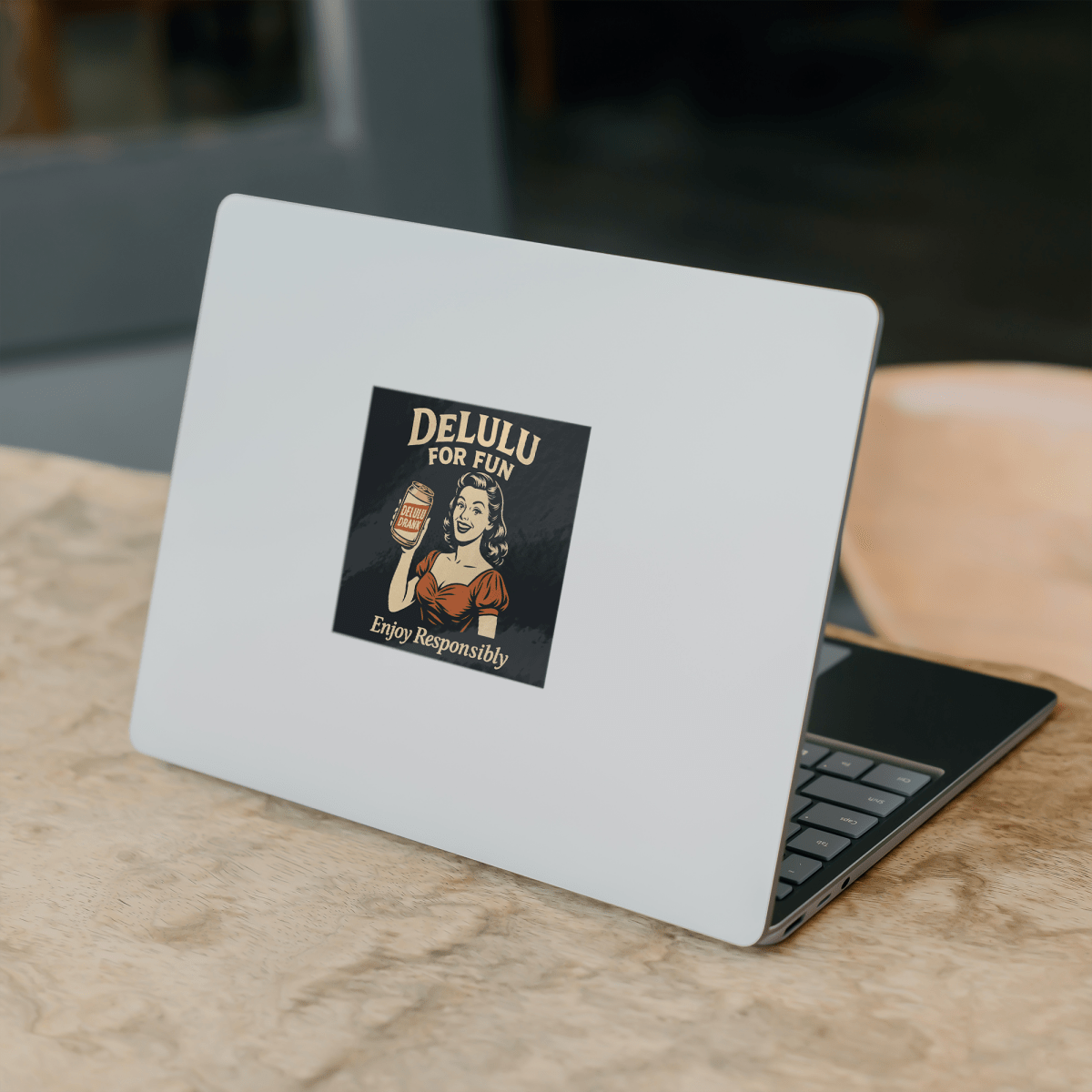 DeLulu For Fun - Square Vinyl Sticker Packs - NuKrypton Stickers 8286