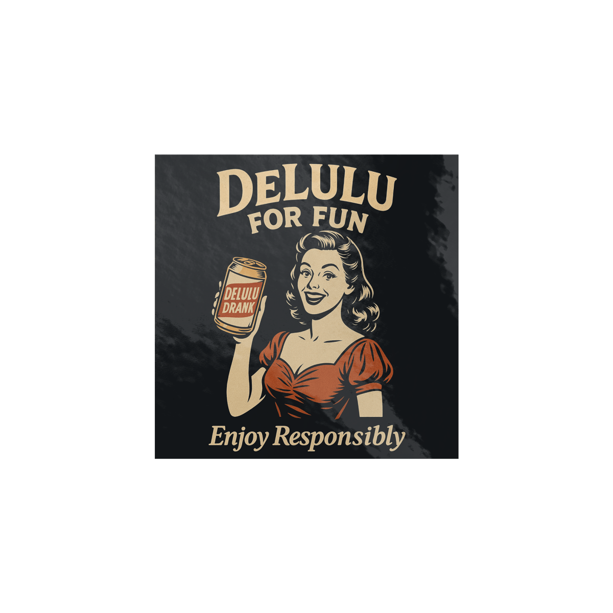 DeLulu For Fun - Square Vinyl Sticker Packs - NuKrypton Stickers 8286