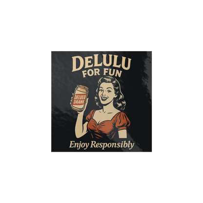 DeLulu For Fun - Square Vinyl Sticker Packs - NuKrypton Stickers 8286