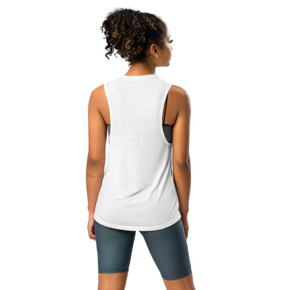 DeLulu For Fun - White Muscle Shirts - NuKrypton Tank Tops 8805043_10441