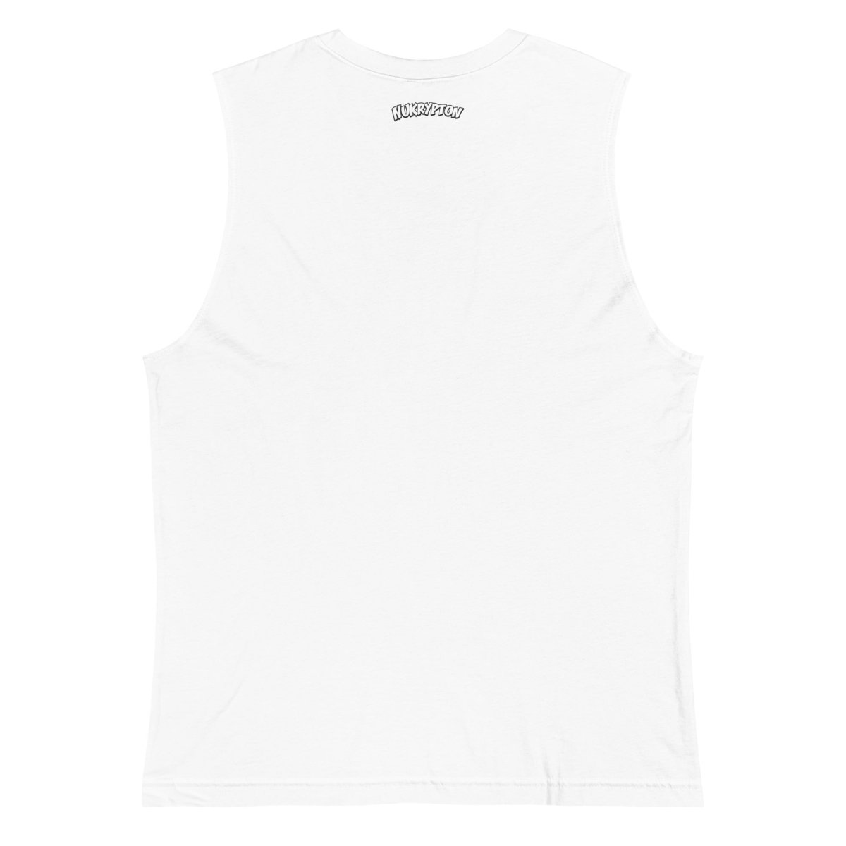 DeLulu For Fun - White Muscle Shirts - NuKrypton Tank Tops 8805043_10440