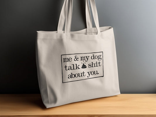 Dog Gossip Squad Tote Bags - NuKrypton Tote Bags MD - 73054366