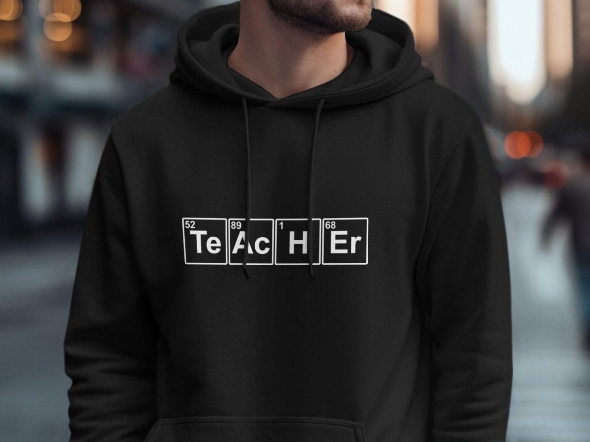 Elemental Education - Periodic Table Hoodie - NuKrypton Hoodies MD - 72190880