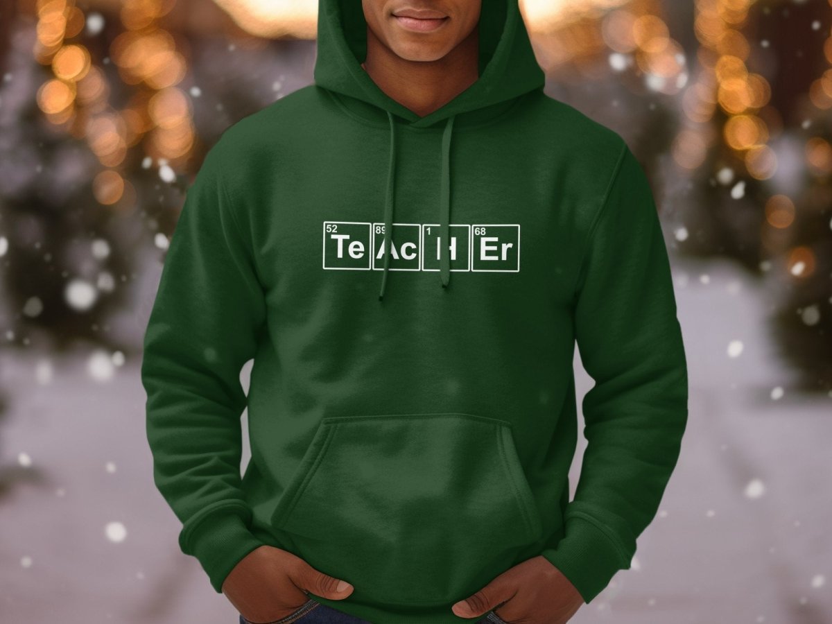 Elemental Education - Periodic Table Hoodie - NuKrypton Hoodies MD - 72190896