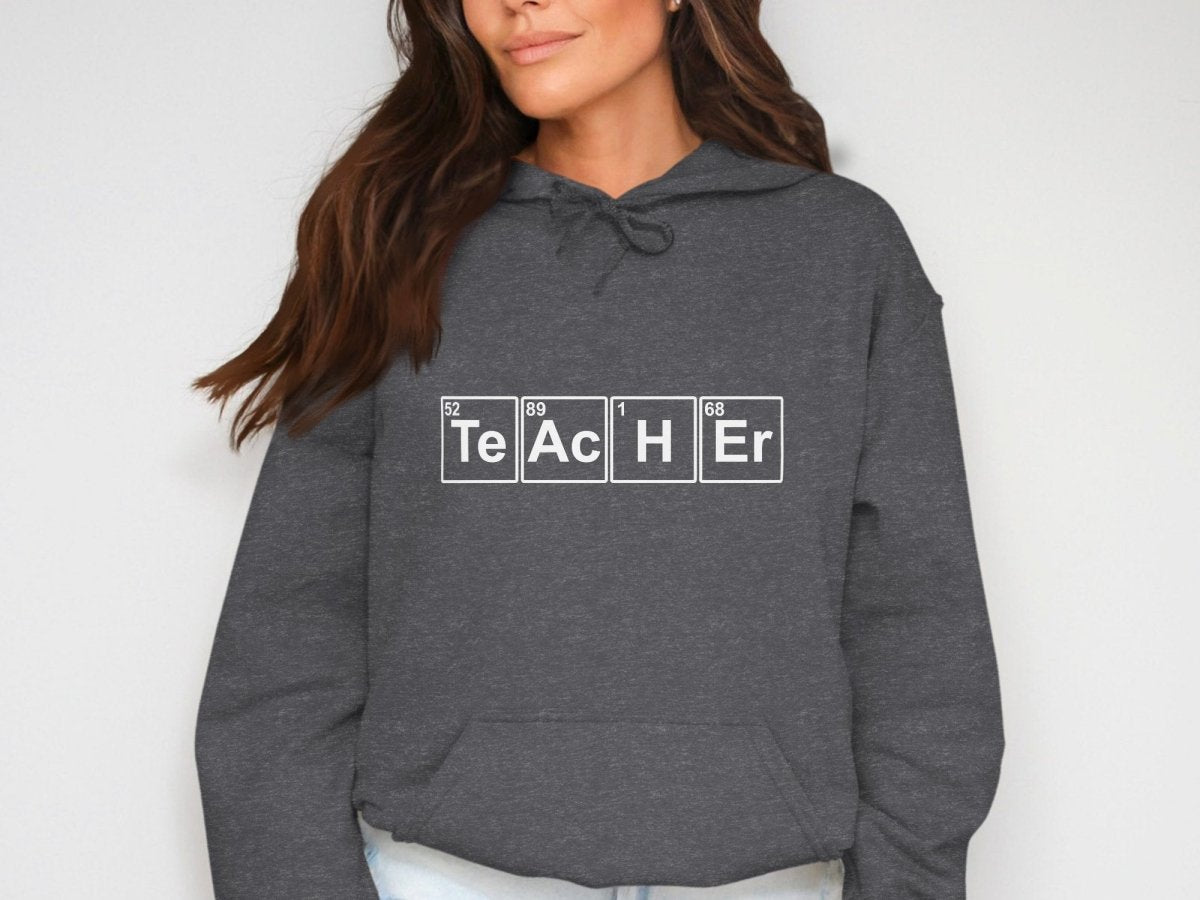 Elemental Education - Periodic Table Hoodie - NuKrypton Hoodies MD - 72190888