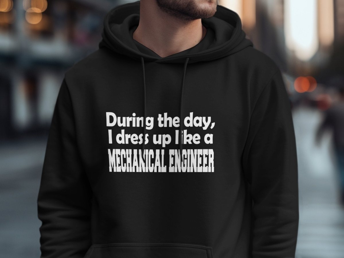 Engineering by Day Superhero by Night Hoodie - NuKrypton Hoodies MD - 72190976