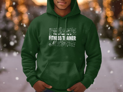 Expert Advice - Trust Me Fitness Trainer Hoodie - NuKrypton Hoodies MD - 72191568