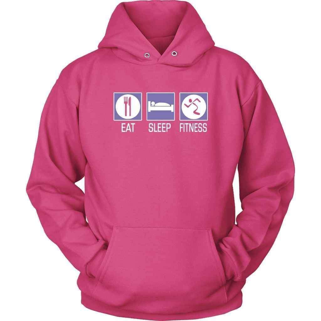 Fitness One Track Mind Hoodie - NuKrypton Hoodies