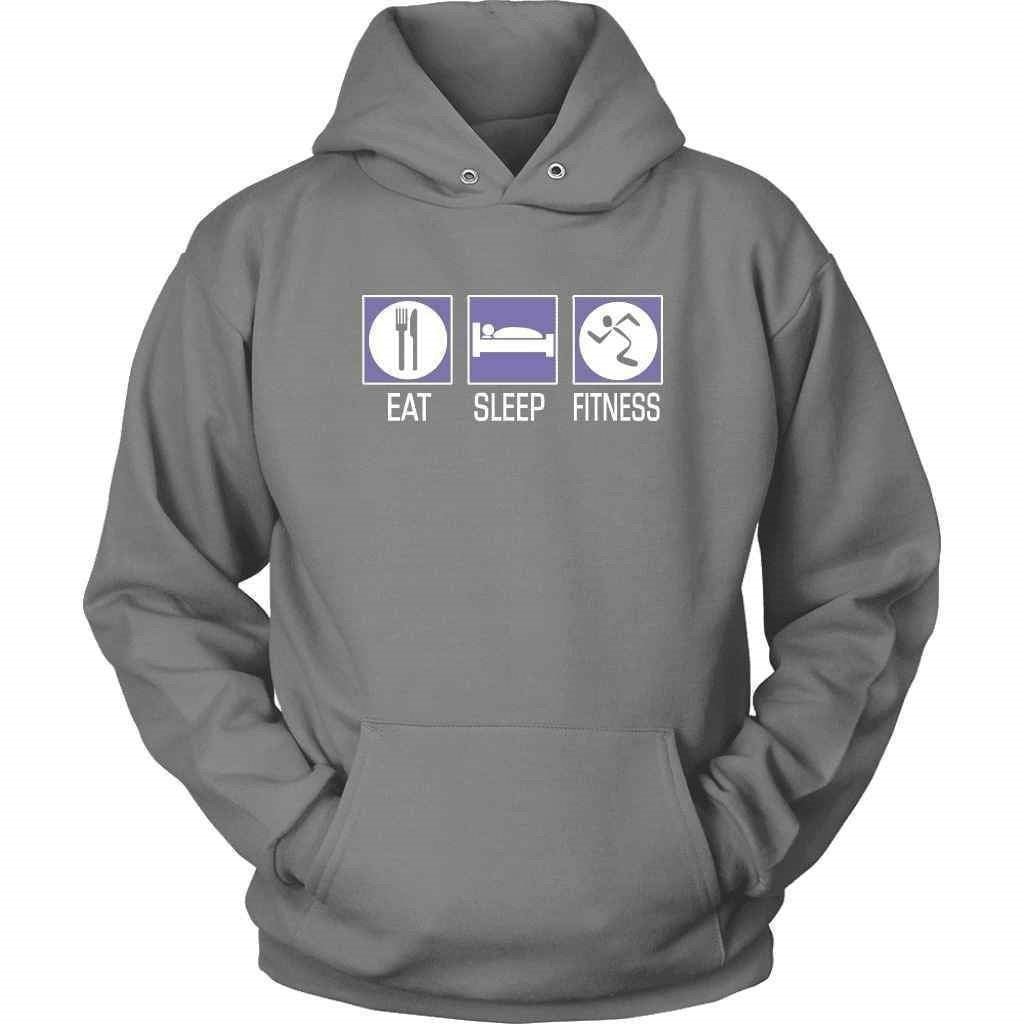 Fitness One Track Mind Hoodie - NuKrypton Hoodies
