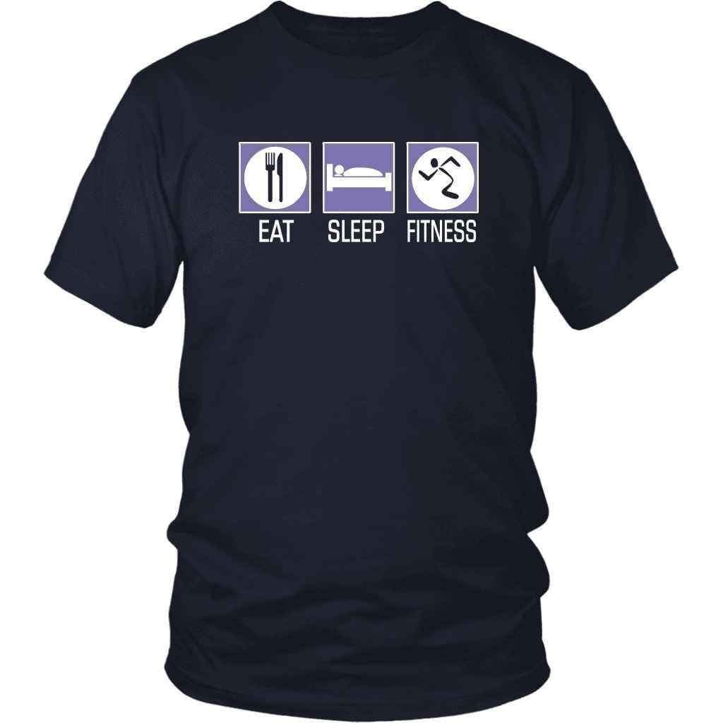 Fitness One Track Mind T-shirt - NuKrypton T-Shirts