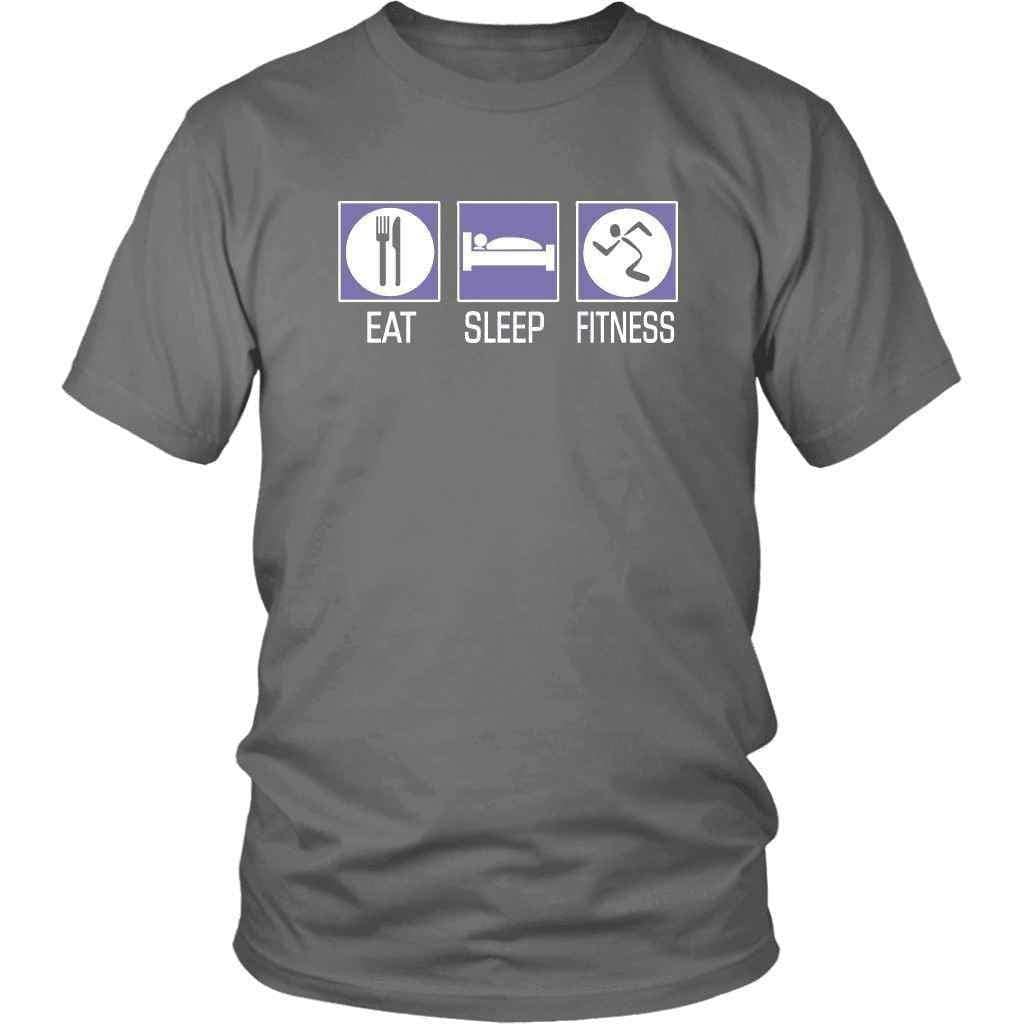 Fitness One Track Mind T-shirt - NuKrypton T-Shirts