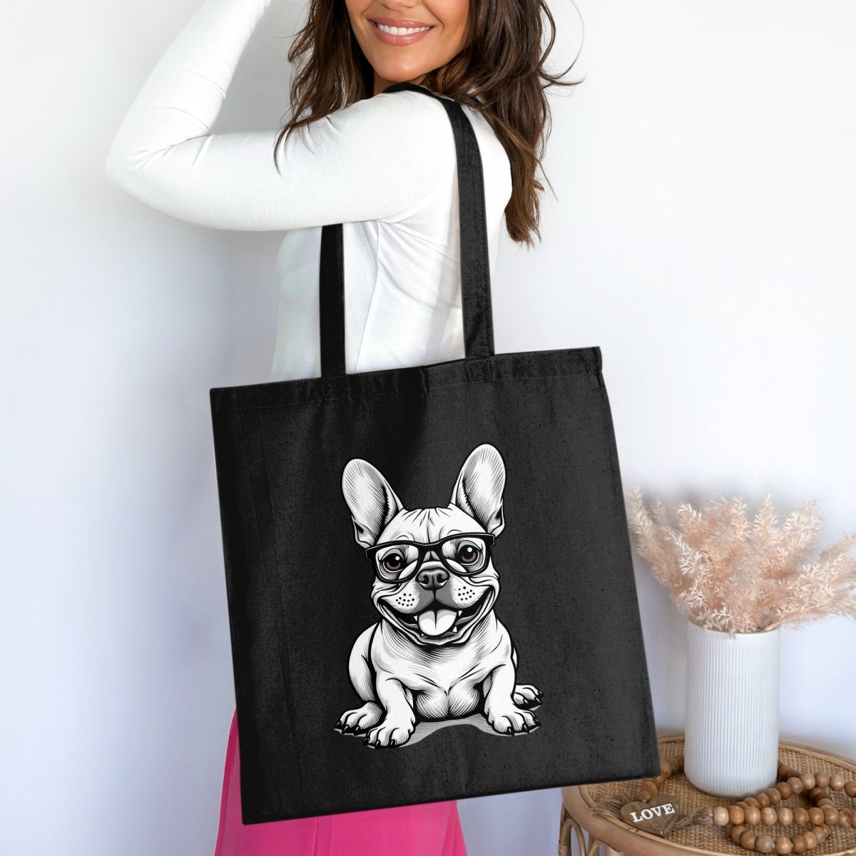 Geeky Frenchie Adventures Tote Bags - NuKrypton Tote Bags 165467