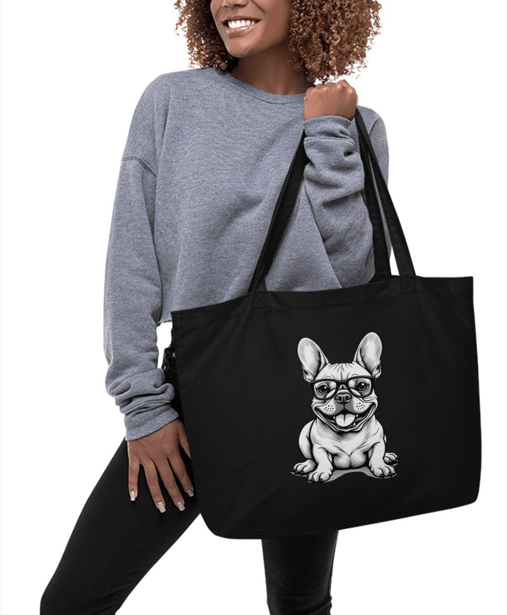 Geeky Frenchie Adventures Tote Bags - NuKrypton Tote Bags 165467