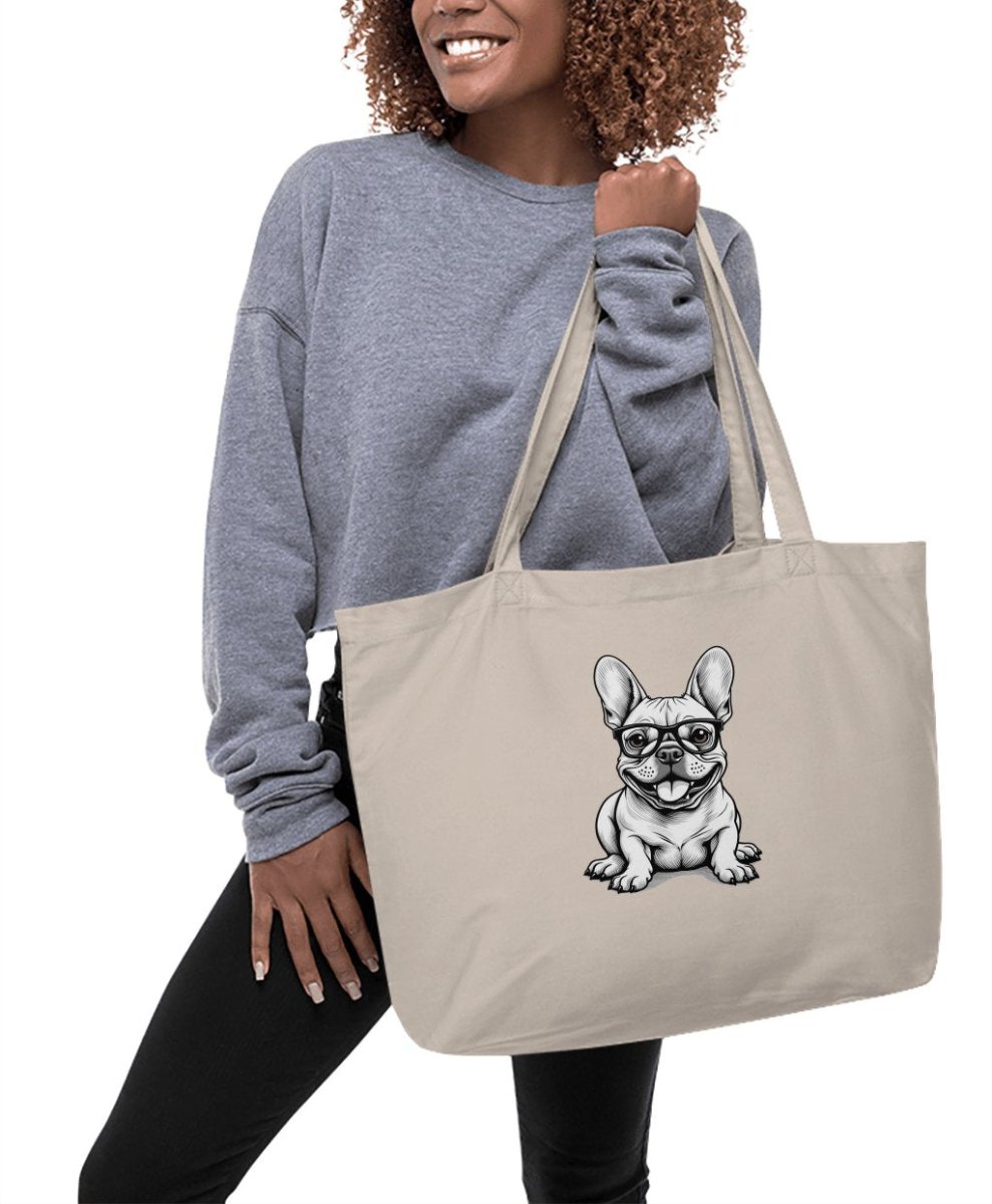 Geeky Frenchie Adventures Tote Bags - NuKrypton Tote Bags 467681