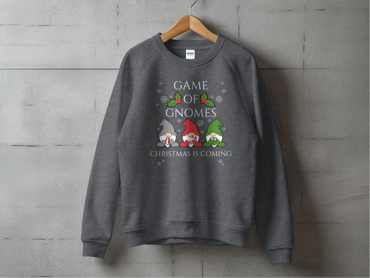 Gnome of Thrones - Christmas Is Coming Sweatshirt - NuKrypton Sweatshirt MD - 71970448