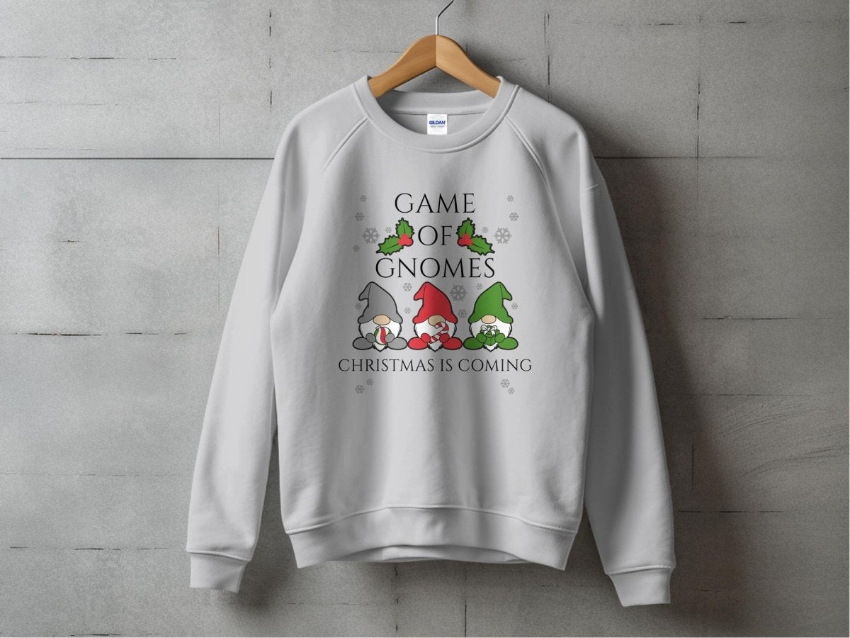 Gnome of Thrones - Christmas Is Coming Sweatshirt - NuKrypton Sweatshirt MD - 71970478