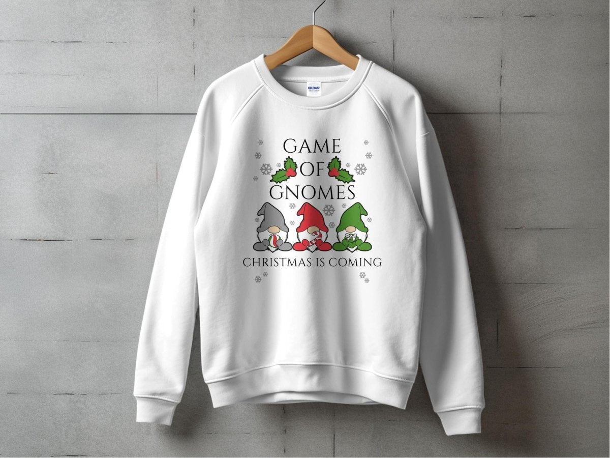 Gnome of Thrones - Christmas Is Coming Sweatshirt - NuKrypton Sweatshirt MD - 71970484