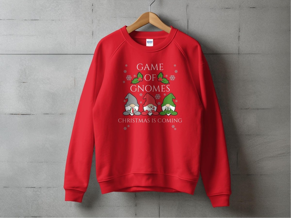 Gnome of Thrones - Christmas Is Coming Sweatshirt - NuKrypton Sweatshirt MD - 71970466