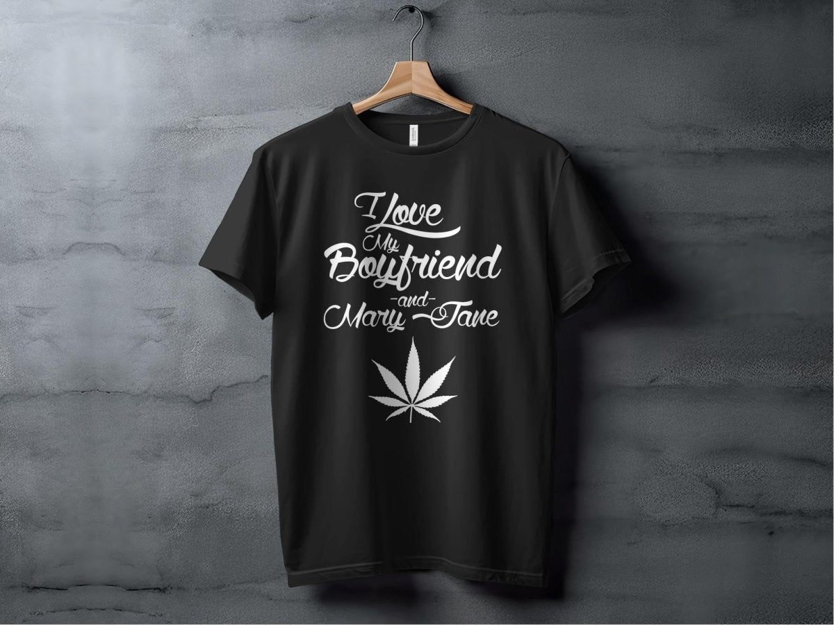 I Love My Boyfriend & Mary Jane - NuKrypton T-shirts MD - 73877797