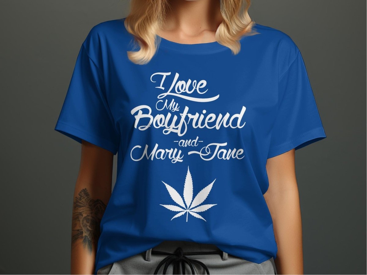 I Love My Boyfriend & Mary Jane - NuKrypton T-shirts MD - 73877797