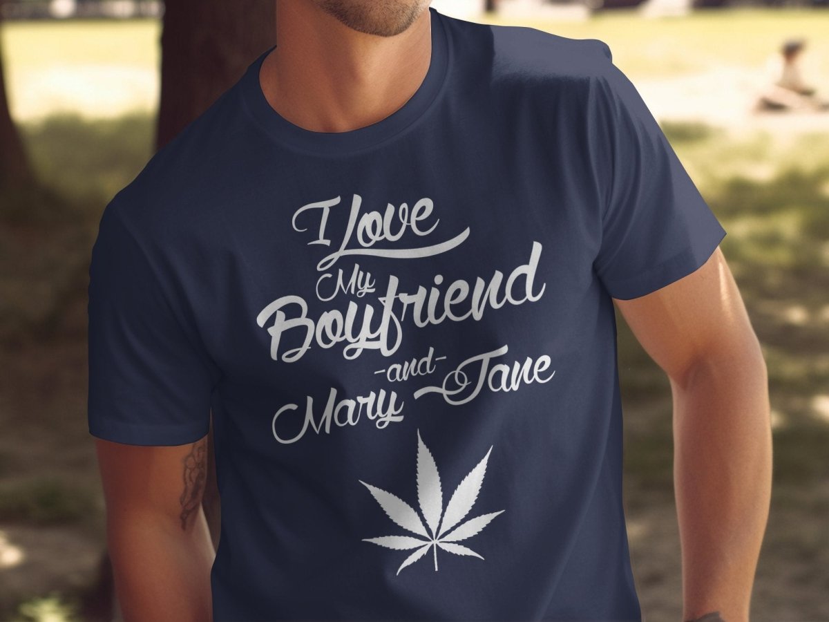 I Love My Boyfriend & Mary Jane - NuKrypton T-shirts MD - 73877790