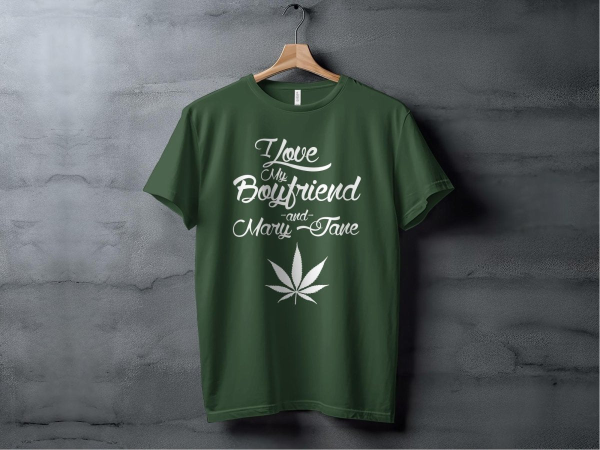 I Love My Boyfriend & Mary Jane - NuKrypton T-shirts MD - 73877773