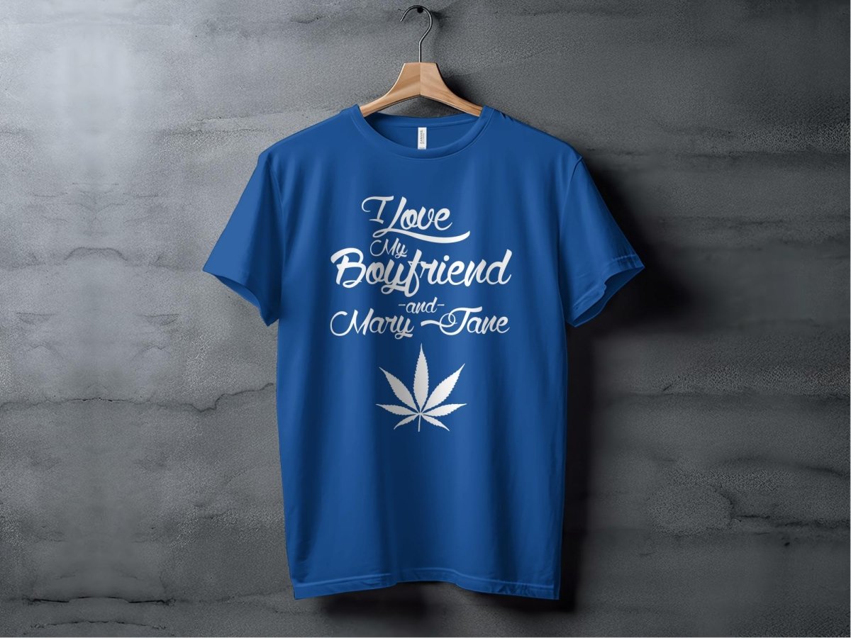 I Love My Boyfriend & Mary Jane - NuKrypton T-shirts MD - 73877780