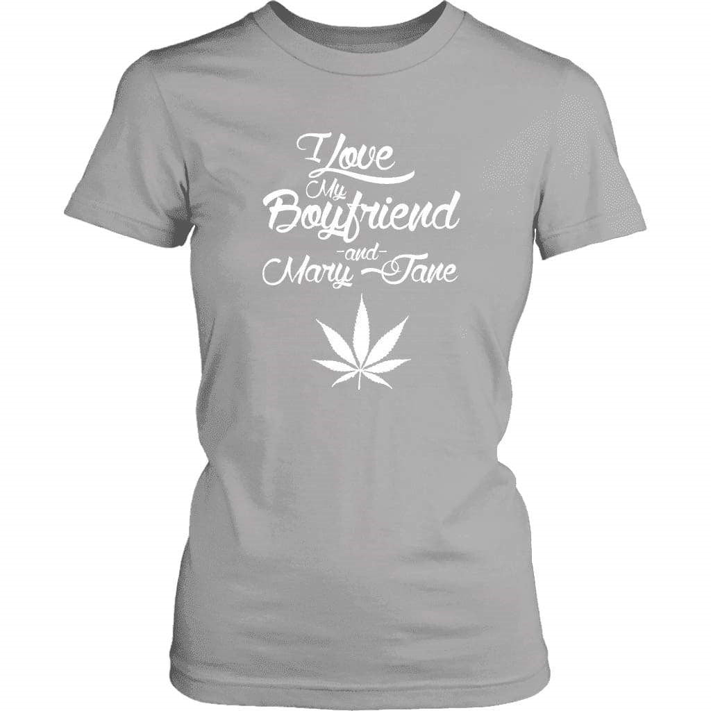 I Love My Boyfriend & Mary Jane T-Shirt - NuKrypton T-Shirts