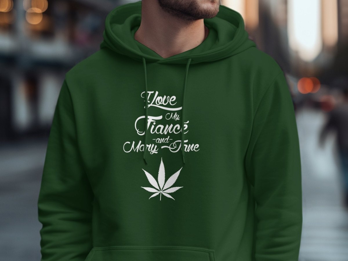 I Love My FiancÃ© and& Mary Jane Hoodies - NuKrypton Hoodies MD - 73881669