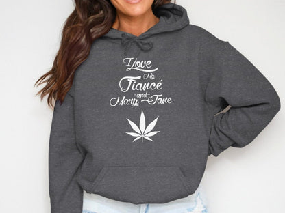 I Love My FiancÃ© and& Mary Jane Hoodies - NuKrypton Hoodies MD - 73881663