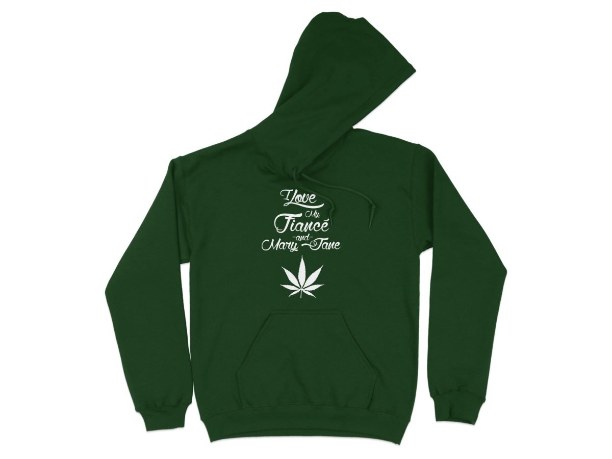 I Love My FiancÃ© and& Mary Jane Hoodies - NuKrypton Hoodies MD - 73881675