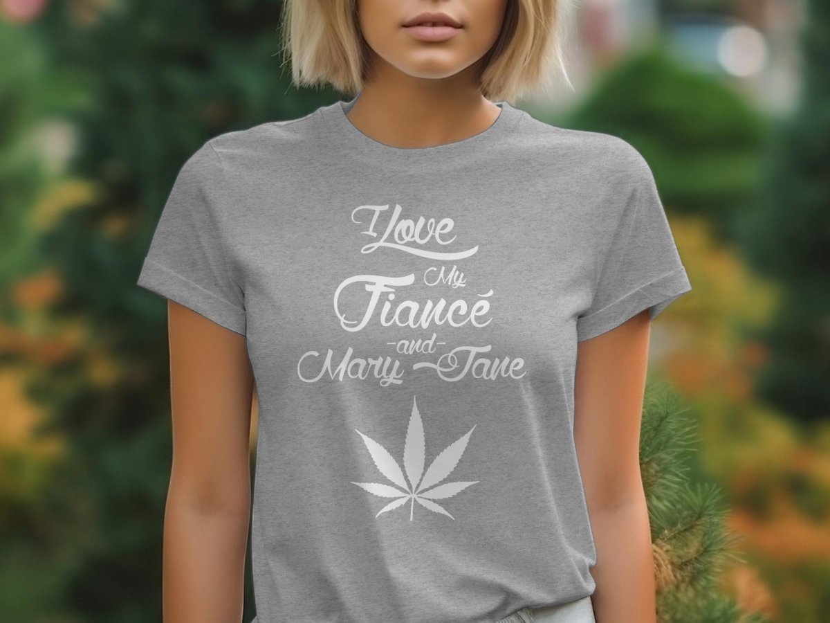 I Love My Fiancé & Mary Jane - NuKrypton T-shirts MD - 73878374