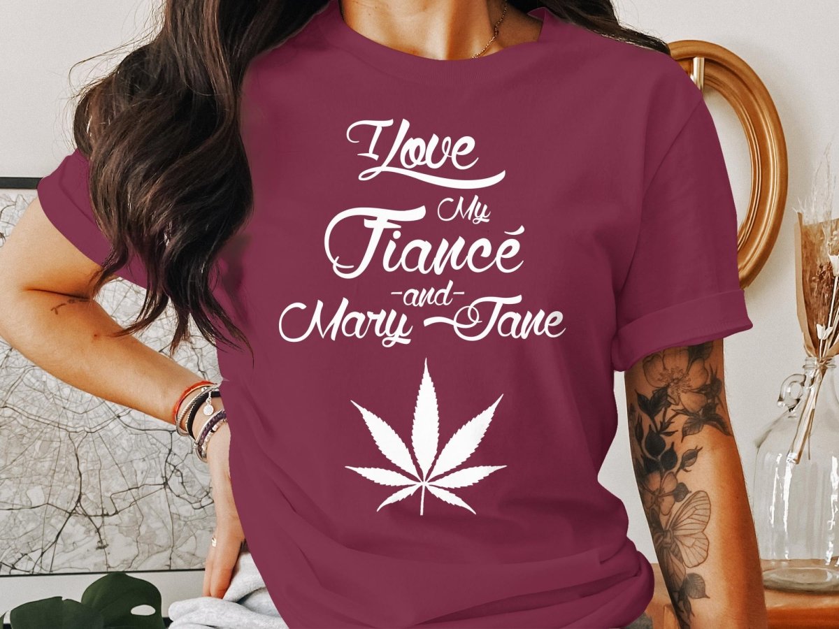 I Love My Fiancé & Mary Jane - NuKrypton T-shirts MD - 73877746