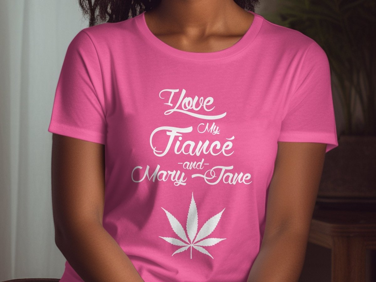 I Love My Fiancé & Mary Jane - NuKrypton T-shirts MD - 73878380