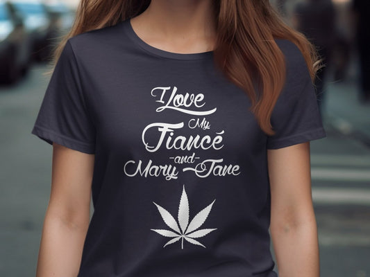 I Love My Fiancé & Mary Jane - NuKrypton T-shirts MD - 73878392