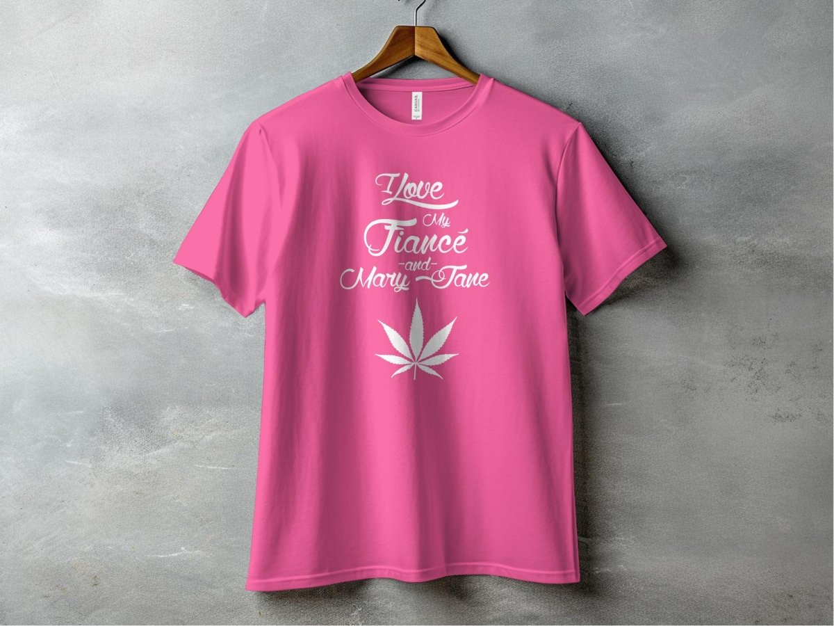 I Love My Fiancé & Mary Jane - NuKrypton T-shirts MD - 73878386